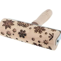 Cerf Dellier Mini rouleau empreintes Flocons de neige Discount