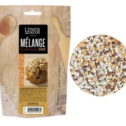 Cerf Dellier Mélange de 6 graines pour pain 250 g Discount