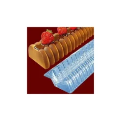 Cerf Dellier Moule à bûche annelé en PVC (x 12) Sale