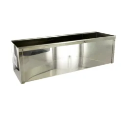 Cerf Dellier Moule à bûche carré inox 30 x 9 cm