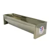 Cerf Dellier Moule à bûche rond inox 30 x 8 cm Hot