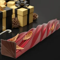 Cerf Dellier Moule à bûche Torsadé (x 12) New