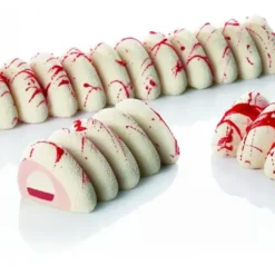 Cerf Dellier Moule à bûchettes silicone Plummy Pavoni Hot