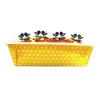 Cerf Dellier Moule à cake jetable jaune à pois (x4) Best