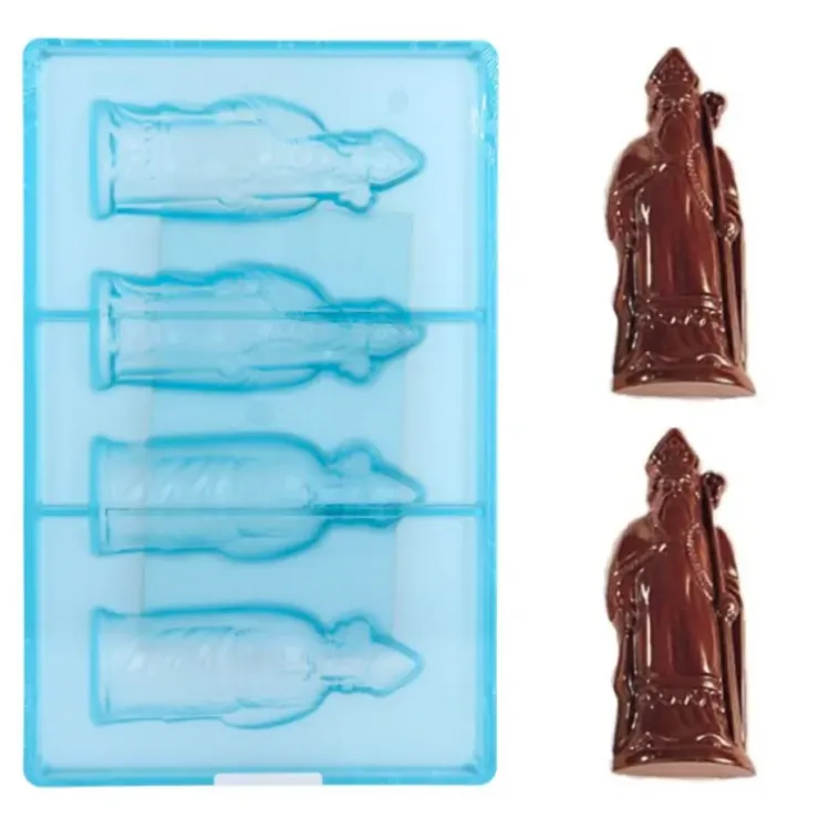 Cerf Dellier Moule à chocolat 2 St-Nicolas 12 cm Hot
