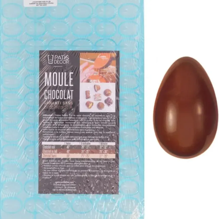 Cerf Dellier Moule à chocolat 36 œufs lisses 3D 2,3 cm New
