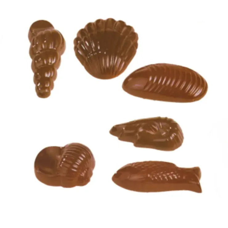 Cerf Dellier Moule à chocolat Fruits de mer Discount