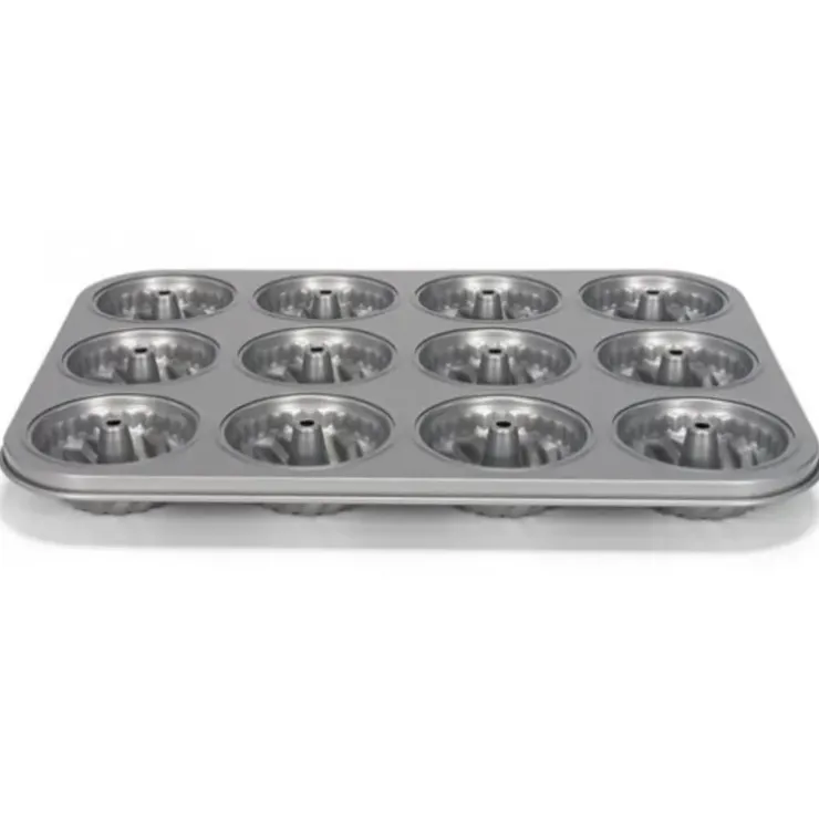 Cerf Dellier Moule 12 mini kouglofs antiadhésif Hot