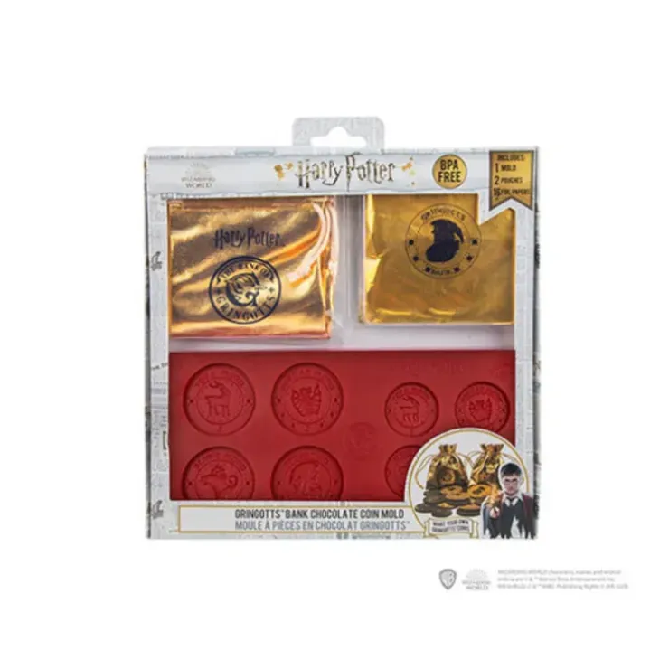 Cerf Dellier Moule à pièces en chocolat Gringotts Harry Potter