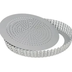 Cerf Dellier Moule à tarte antiadhésif perforé avec fond amovible Clearance