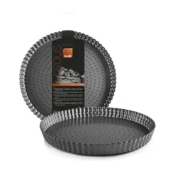 Cerf Dellier Moule à tarte cannelé perforé fond amovible Outlet