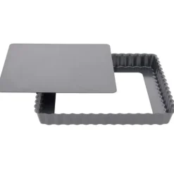 Cerf Dellier Moule à tarte carrée 23 cm à fond amovible Clearance
