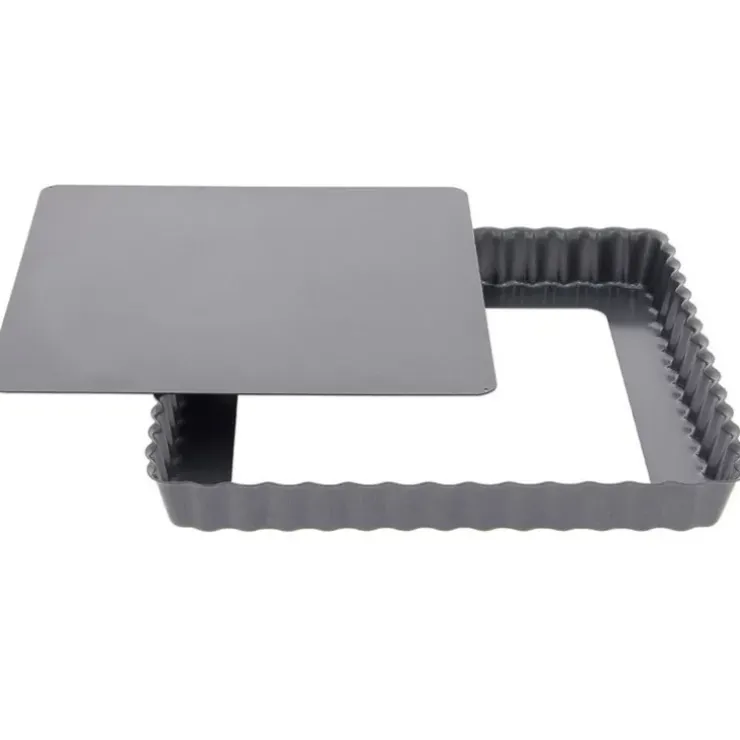 Cerf Dellier Moule à tarte carrée 23 cm à fond amovible Clearance
