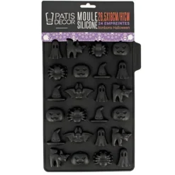 Cerf Dellier Moule bonbons Halloween en silicone New