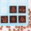 Cerf Dellier Moule carrés chocolat napolitains Pâques Discount