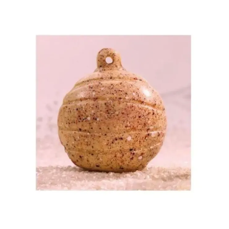 Cerf Dellier Moule chocolat 6 Boules de Noël rayées Outlet