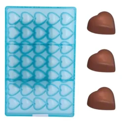 Cerf Dellier Moule chocolat 35 cœurs Best
