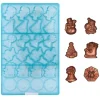 Cerf Dellier Moule chocolat 24 fritures de Noël Outlet