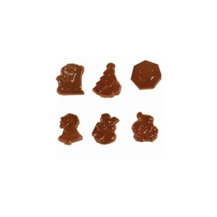 Cerf Dellier Moule chocolat 24 fritures de Noël Outlet