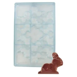 Cerf Dellier Moule chocolat 12 lapins Best