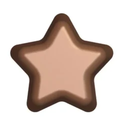 Cerf Dellier Moule chocolat 2 étoiles Discount