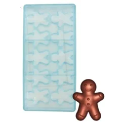 Cerf Dellier Moule chocolat Bonhomme pain d'épices Discount