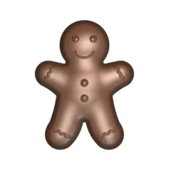 Cerf Dellier Moule chocolat Bonhomme pain d'épices Discount