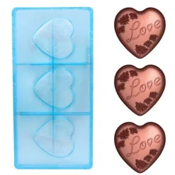 Cerf Dellier Moule chocolat coeurs Love Outlet