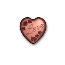 Cerf Dellier Moule chocolat coeurs Love Outlet