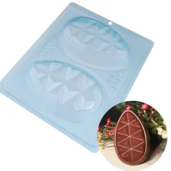 Cerf Dellier Moule chocolat en 3 parties oeufs origami Outlet