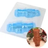 Cerf Dellier Moule chocolat en 3 parties 1 casse-noisette 3D Clearance