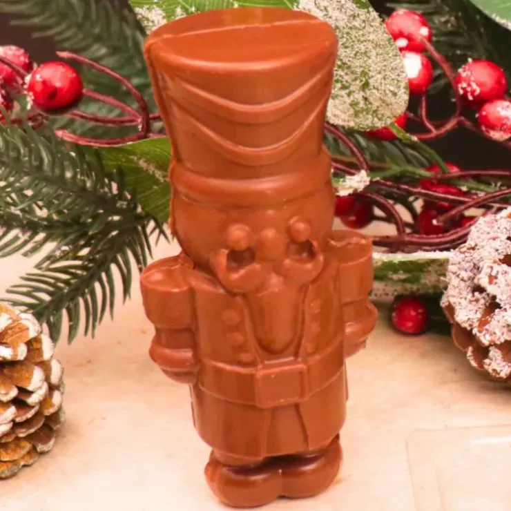 Cerf Dellier Moule chocolat en 3 parties 1 casse-noisette 3D Clearance
