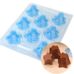 Cerf Dellier Moule chocolat en 3 parties 8 coupes étoile Online