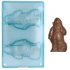 Cerf Dellier Moule chocolat grand Père Noël Best