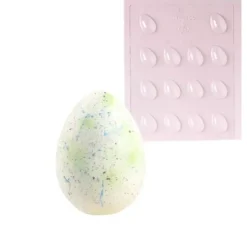 Cerf Dellier Moule chocolat oeuf lisse 3,5 cm Outlet