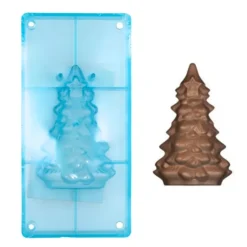 Cerf Dellier Moule chocolat sapin de Noël 15 cm Patisdécor Outlet