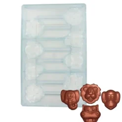 Cerf Dellier Moule Chocolat Sucettes Animaux de la Jungle Online