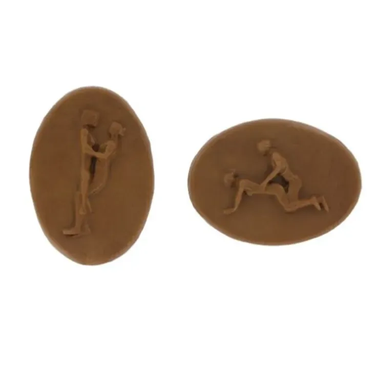 Cerf Dellier Moule chocolats Kamasutra ovales Hot