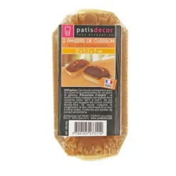 Cerf Dellier Moule de cuisson bois 12 x 6,5 x 5 cm (x2) Online