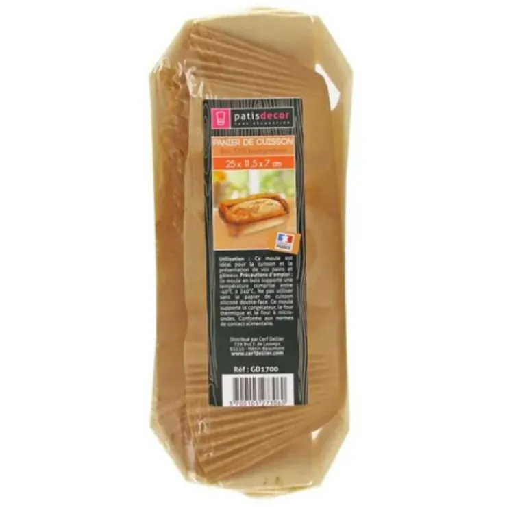 Cerf Dellier Moule de cuisson bois 25 x 11,5 x 7 cm Online