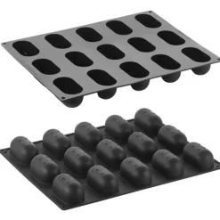 Cerf Dellier Moule en silicone Delish 15 empreintes Pavoni Italia Discount