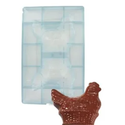 Cerf Dellier Moule grande poule panier 12 cm