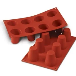 Cerf Dellier Moule silicone 8 babas 5,5 cm Clearance