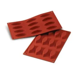 Cerf Dellier Moule silicone 12 barquettes moyennes Outlet