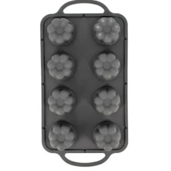 Cerf Dellier Moule Silicone 8 cannelés 5 cm New