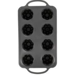 Cerf Dellier Moule Silicone 8 cannelés 5 cm New