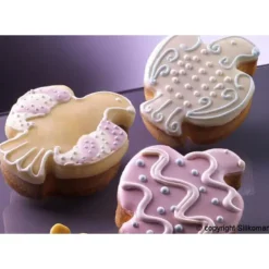 Cerf Dellier Moule silicone 6 colombes Outlet