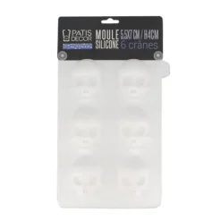 Cerf Dellier Moule silicone 6 crânes 3D Clearance