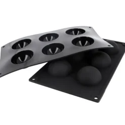 Cerf Dellier Moule silicone 6 demi-sphères Ø 6 cm Clearance