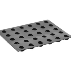 Cerf Dellier Moule silicone 30 empreintes Passion 4 cm Pavoni Best
